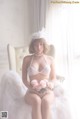 Beautiful Napasorn Sudsai in white lingerie (11 photos)